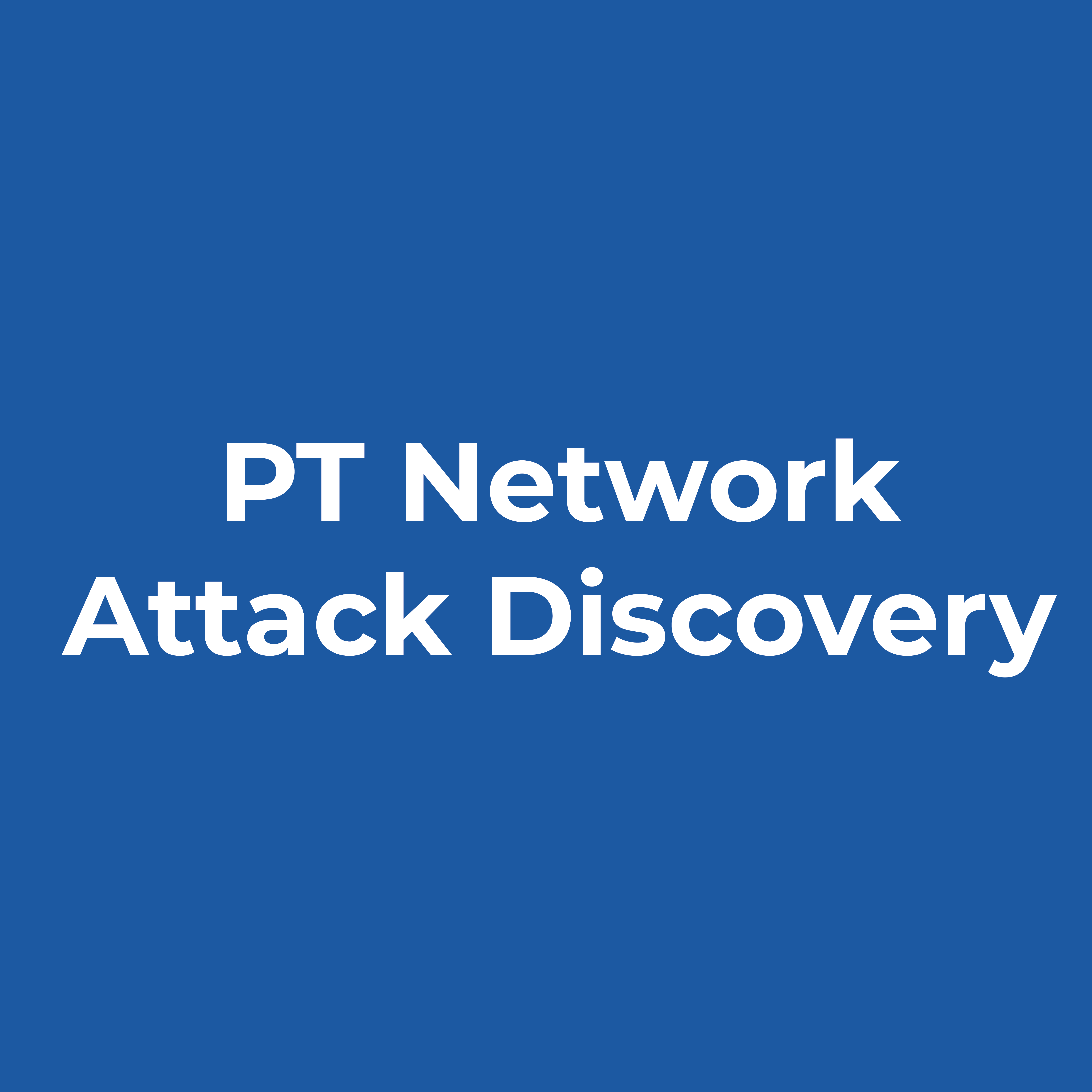 PT Network Attack Discovery